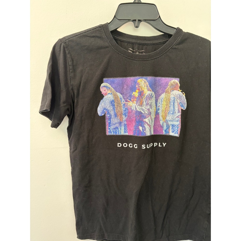 Dogg Supply Snoop Dogg Graphic Tee Mens S Streetwear Hip Hop Rap Black T-Shirt